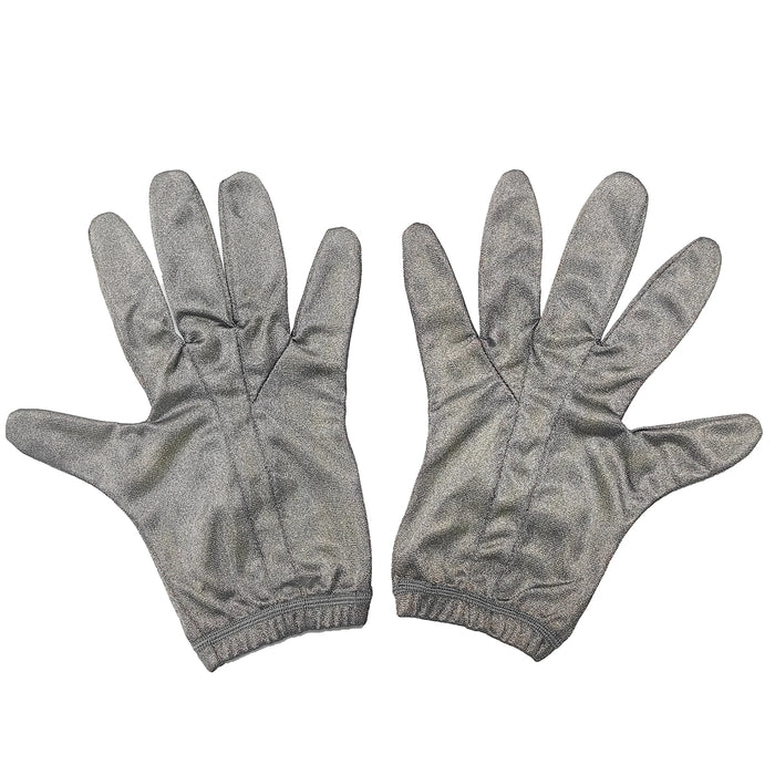 Silver Fiber Gloves Antistatic Conductive Material Screen Touch Mittens Antibacterial EMF Shielding Hand Protection