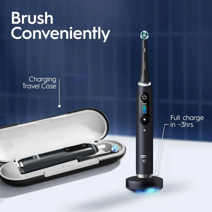 Oral-B iO Series 9 Electric Toothbrush 7 Brushing Modes Smart Clean Teeth With Pressuer Sensor Travel Case Fast Charge