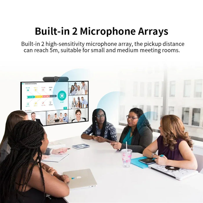 all in one Android 9.0 4K Voice Player  conference room camera suppliers zoom Voice Player  conference camera system 4k hd