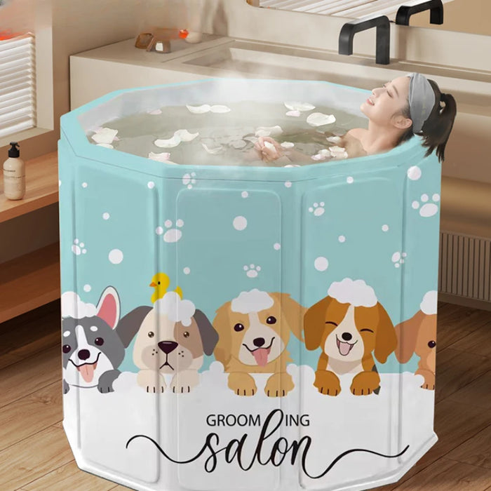 Fomentation Machine Comfortable Foot Bath Bag Bucket Cubeteras Large Home Spa Water Container Banheira De Gelo Plastic Buckets