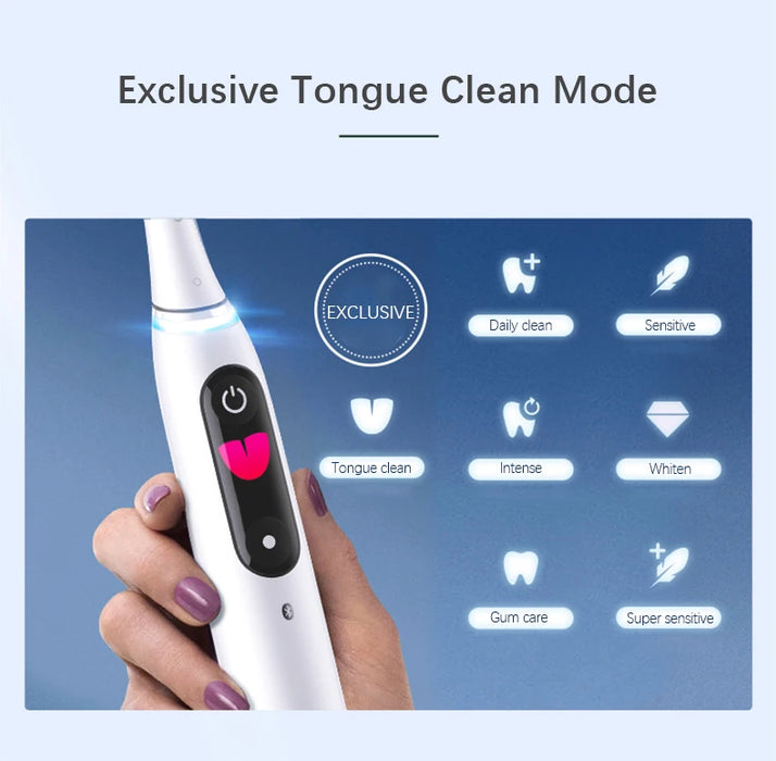 Oral-B iO Series 9 Electric Toothbrush 7 Brushing Modes Smart Clean Teeth With Pressuer Sensor Travel Case Fast Charge