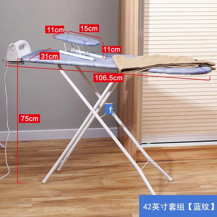 Ironing Board Heat Proof Cloth High Foot Foldable Ironing Board Portable Insulated Electric Iron Ironing Table