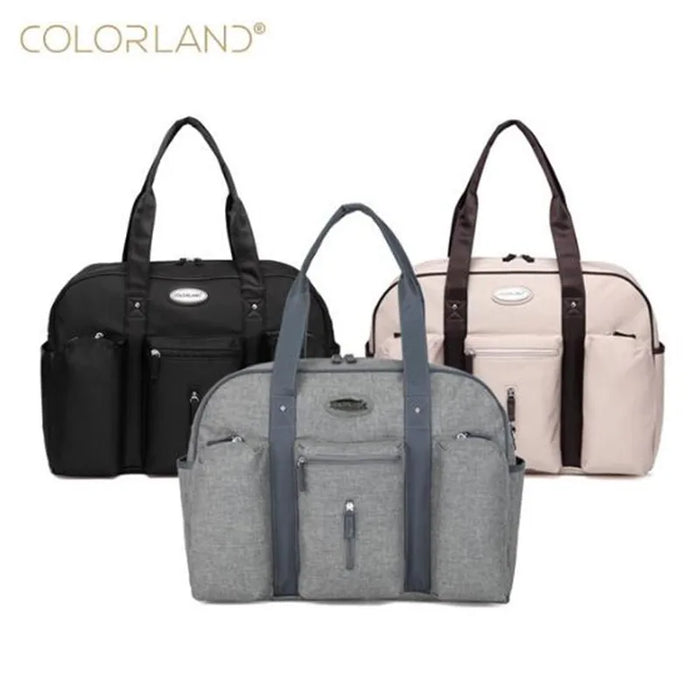 Colorland Baby Diaper Bag Backpack Organizer Large Mom Messenger Nappy Bags Fashion Mummy Maternity Bag Mother Maternity Handbag