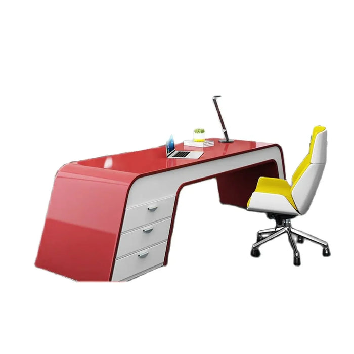 Technology sense desk simple fashion modern high-end desk paint executive desk furniture