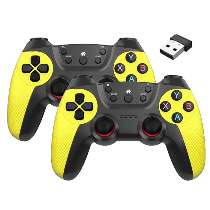 DISOUR New 2.4G Game Controller Gamepad Wireless Joystick Joypad With OTG Converter For PS3/Smart Phone/Tablet PC/Smart TV Box