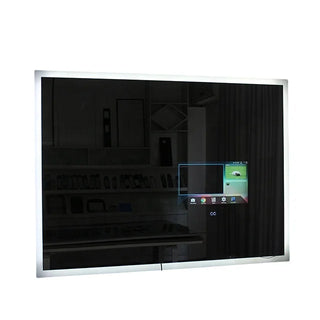 Android 7.1 System Bathroom Mirror With Tv And Led Lighting