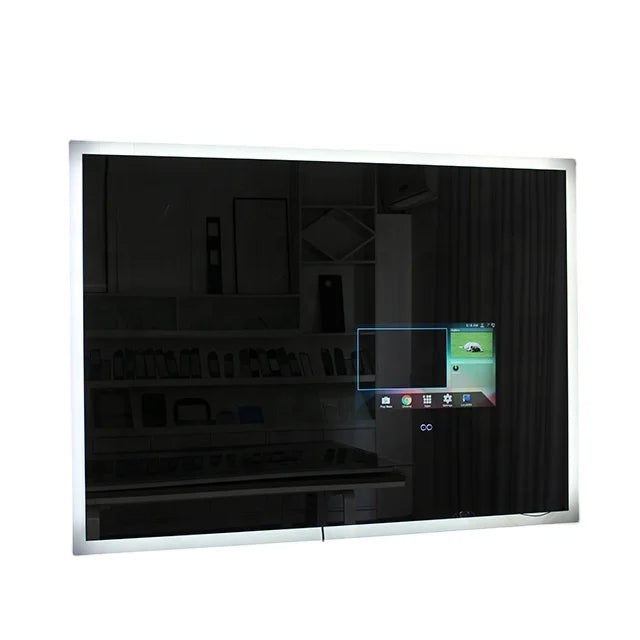 Android 7.1 System Bathroom Mirror With Tv And Led Lighting