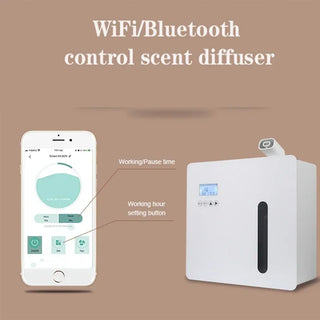 Smart Scent Air Machine For Home Waterless Essential Oil Diffuser Cover Up to 3000m³ Aromatherapy Diffuser For Large Room Office