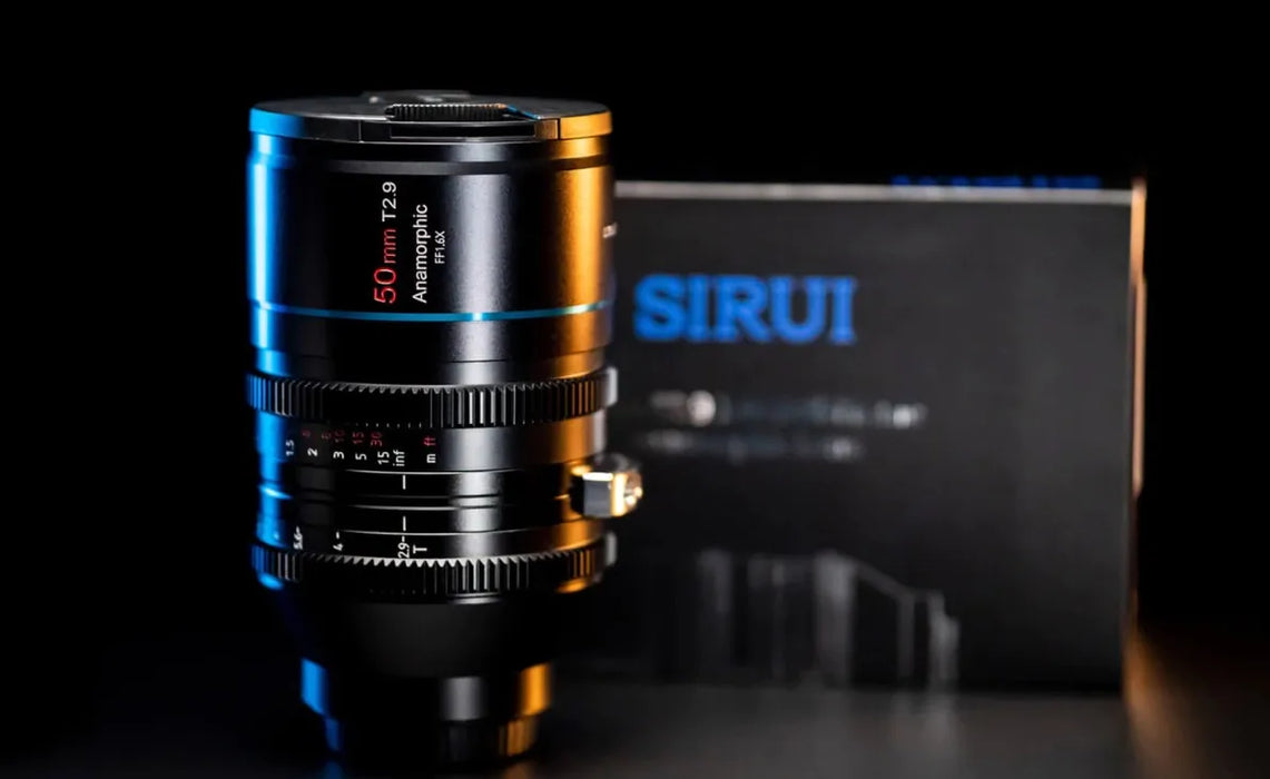 SIRUI Venus 50mm T2.9 1.6x Full-Frame Anamorphic Lens