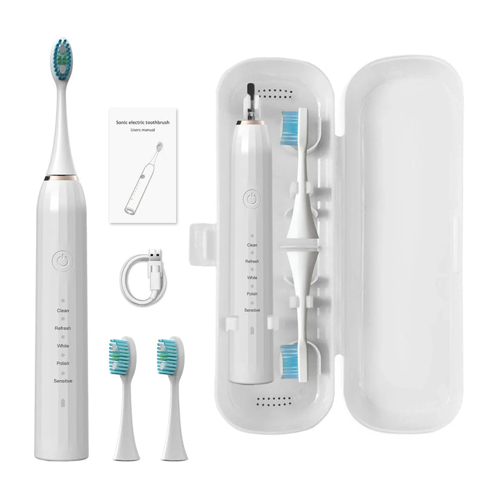 Cheapest Wholesale Type-C Automatic Tandenborstel Tooth Cleaner Oscillating Charging Soft Adult Sonic Electric Toothbrush