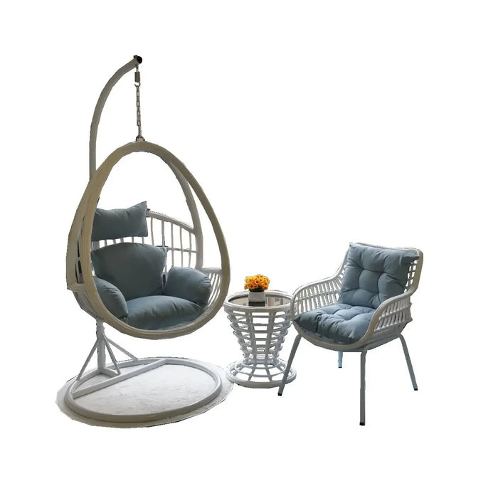 Hanging basket rattan chair swing outdoor bird's nest indoor balcony table chair household hammock lazy chair