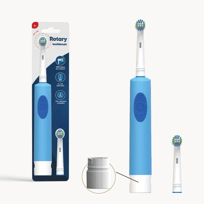 Electric Toothbrush Rotary Round Head Adult Soft Bristle Induction Automatic Men's And Women's Couples Set Compatible With Oraby