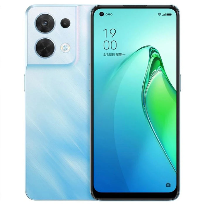 Original OPPO RENO 8 5G Mobile Phone 6.43" 90Hz Screen Dimensity 1300 Octa Core Android 12 4500mAh Fast Charging 80W Smartphone