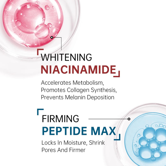 3/5/10 PCS Serum Niacinamide Whitening Pore Care Lotion Facial Hightly Moisturizing Water Serum Firming Skin Care Women Beauty