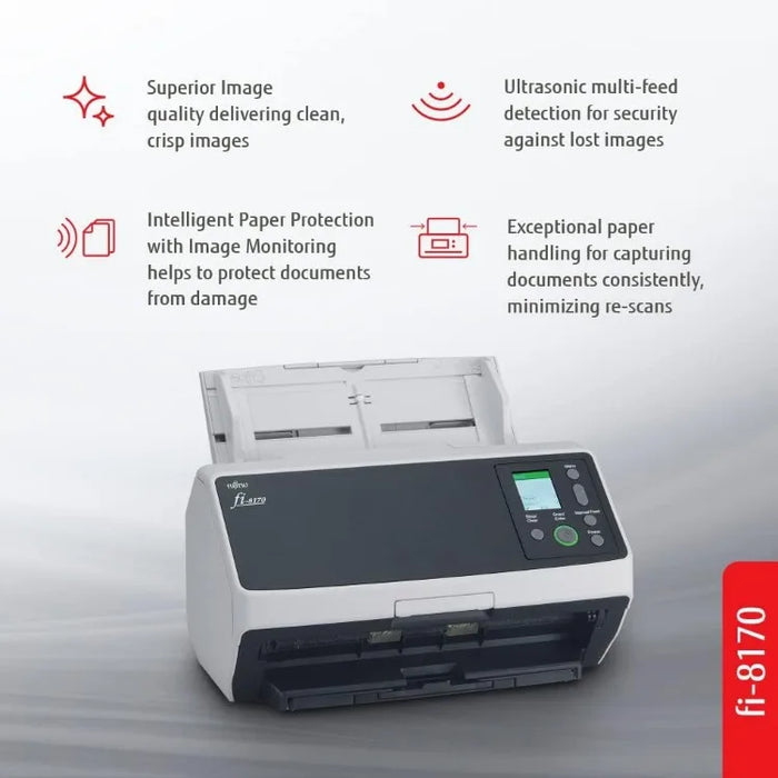 Professional High Speed Color Duplex Document Scanner - Network Enabled