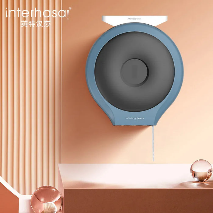 Interhasa! Toilet Paper Dispenser Wall Mount 9 Inch Commercial Toilet Paper Holder Jumbo Roll Toilet Paper Towel Dispenser