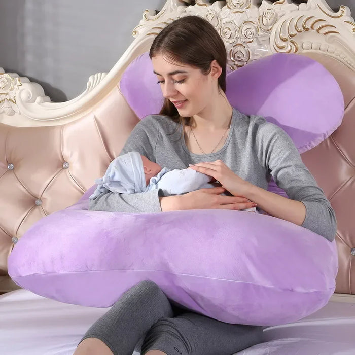 116x65cm Pregnant Pillow for Pregnant Women Soft Cushions of Pregnancy Maternity Support Breastfeeding for Sleep