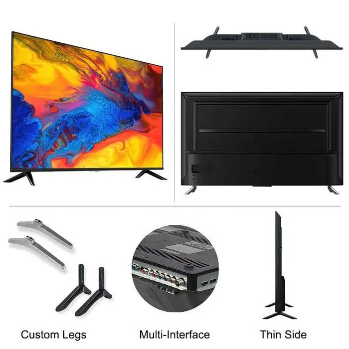 Made in China  lcd television 75 inch smart 4k tv  65 inch tv android wifi television 4k smart tv