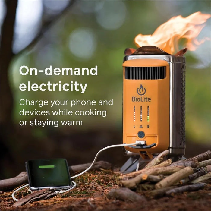 BioLite CampStove 2+ Wood Burning, Electricity Generating