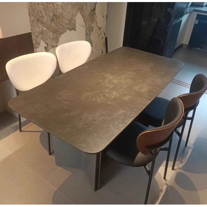 Chairs Kitchen Dining Table Modern Black Simple Rooms Elegant Tables Dinning Sedentary Designer Coffee Bord Bwrdd Marble Service