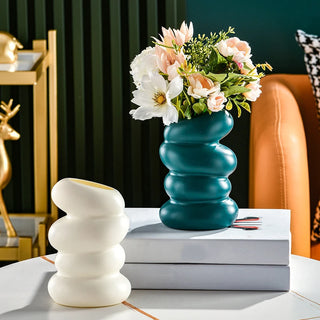 Nordic style spiral creative vase kitchen living room bedroom home decoration