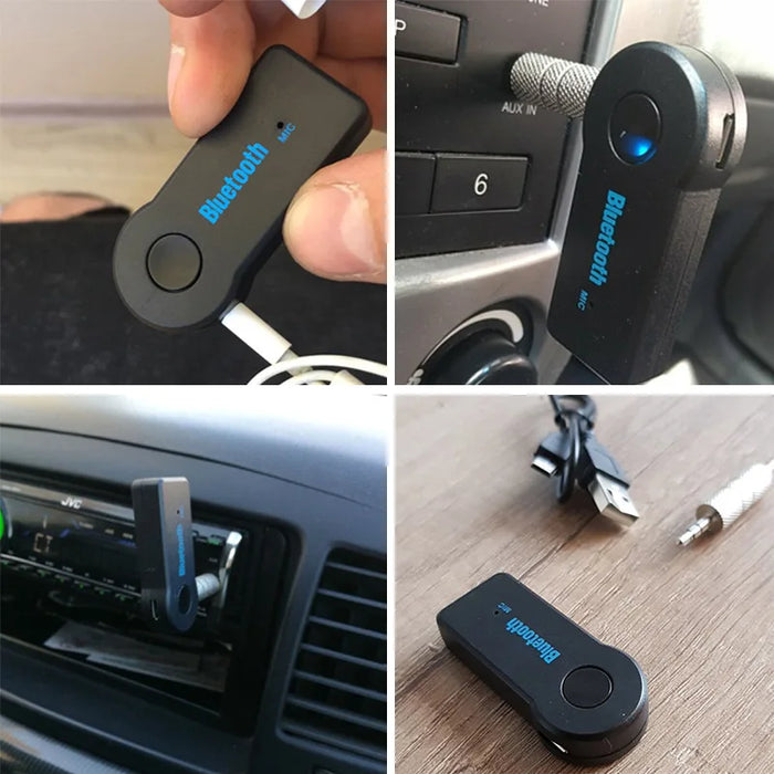 Wireless Bluetooth 5.0 Receiver Transmitter Adapter 3 in 1 USB Adapter Audio Receiver Bluetooth Car Charger Car Aux for E91 E92