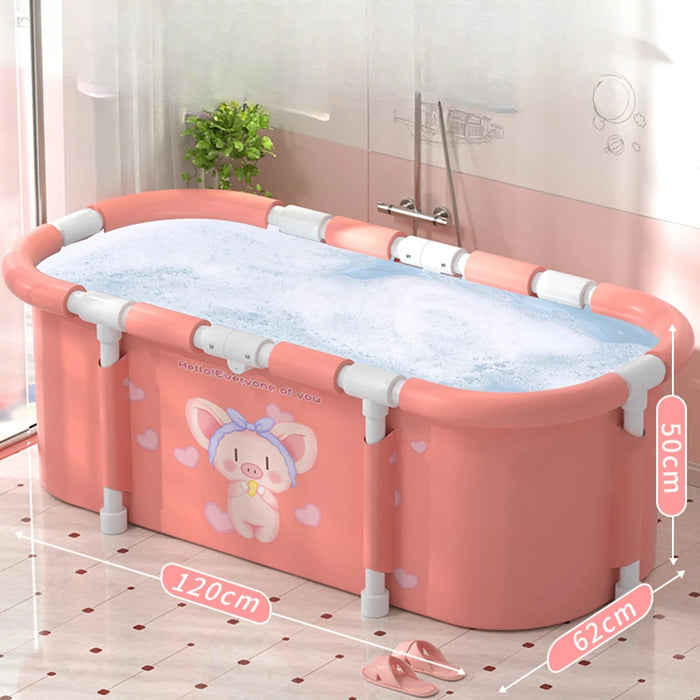 Useful Things Home Simple Bathtub Adult Folding Goods Elderly Ice Bath Tub Pedicure Foot Portable Tina Plegable Acrylic Adults