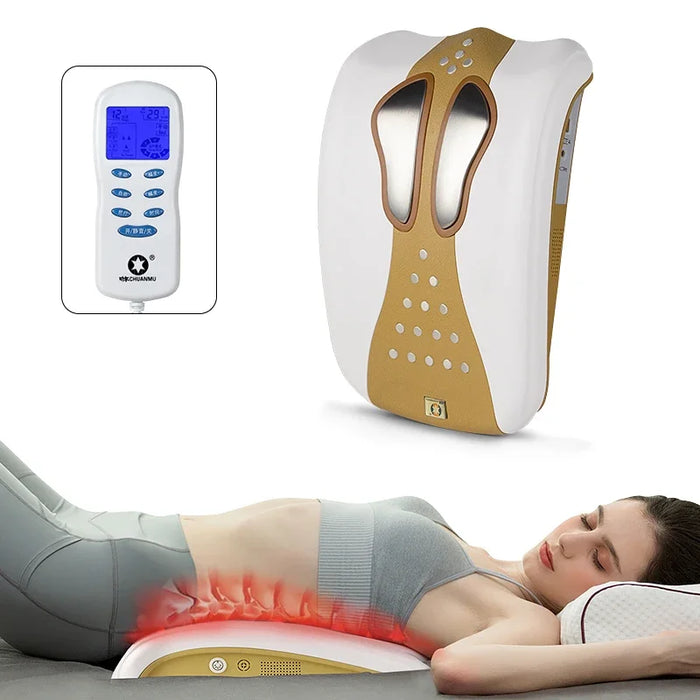 Pain Relief Electric Lower Back Support Massage Lumbar Waist Vibration back massager