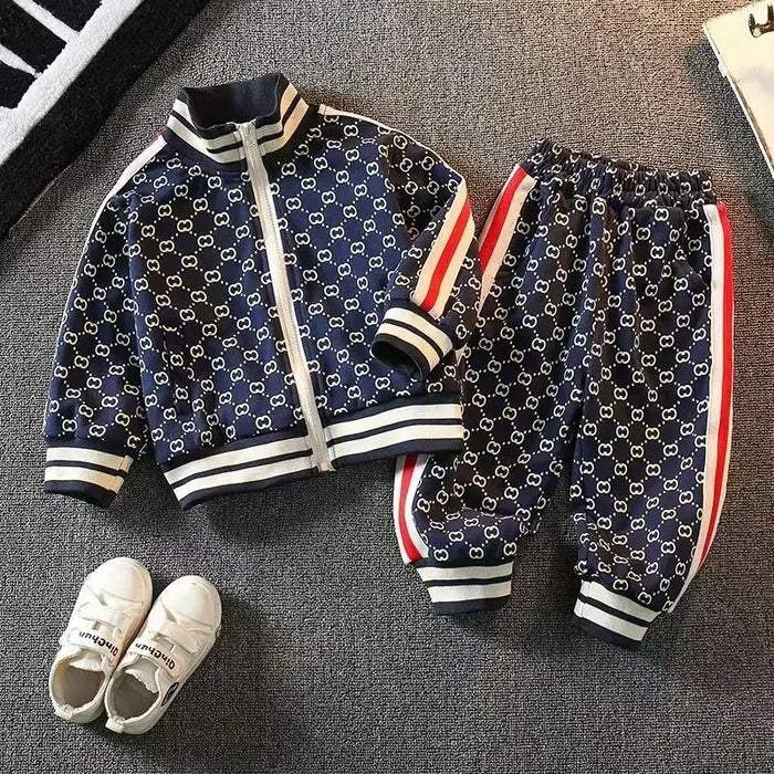 Boys Clothing Sets New Spring Autumn Kids Fashion Cotton Coats+Pants 2pcs Tracksuits For Baby Children Sports Suits Toddler 2-12