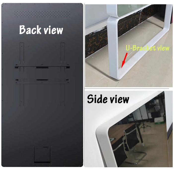 Android Full Hd Tv Smart Led Illuminated Mirror With Built In Tv Smart Bathroom Mirror