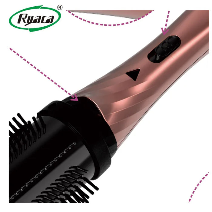 Hot Selling RYACA Newest Retractable Brush Curler BY-709,color:selectable,power:62W