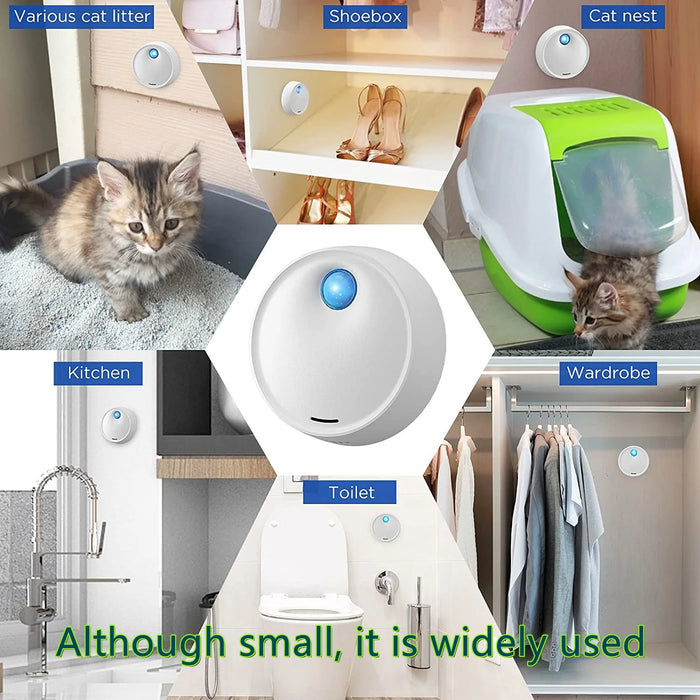 Cat Pet Accessories For Cats Litter Box Deodorizer Dog Toilet Fragrance for Home Air Fresheners Odor Eliminator Rechargeable