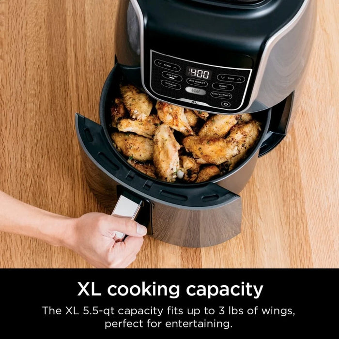 Air Fryer Capacity that can Air Fry, Air Roast, Bake, Reheat & Dehydrate, with Dishwasher Safe, Nonstick Basket