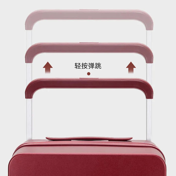 New luggage female wide pull rod case Female suitcase password box 20 inch boarding box