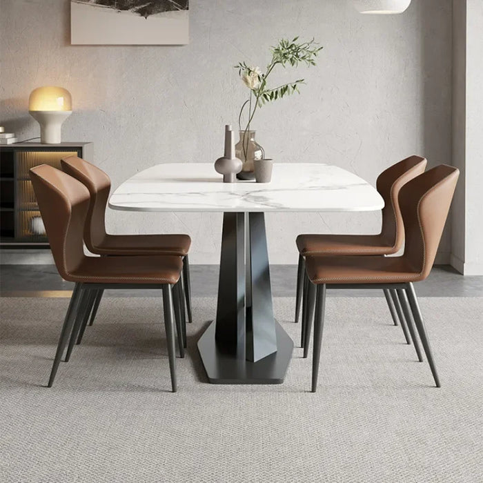 Rock Plate Dining Modern Table Modern Simple Luxury High End Household Furniture Stone Simple Esstisch Home Furniture YX50DT