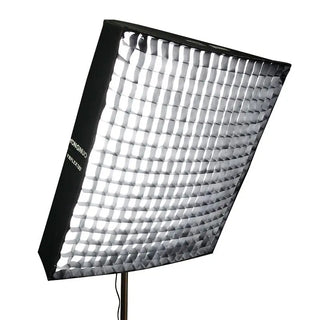 YNFLEX180 180W 2500K-7000K Bi-Color Flexible LED Photo Video Light with Honeycomb Grid Softbox and 12 Scene Effect Mode