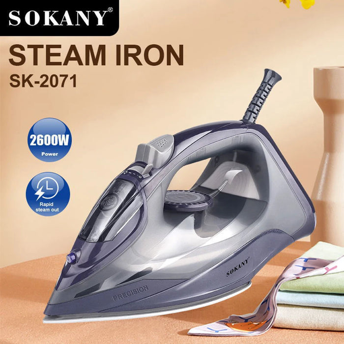 Electric Steam Iron Machine for Clothes Ironer 2600W Portable Steam Ironing Handheld Garment Steamer For Travel Home 핸디 스팀다리미