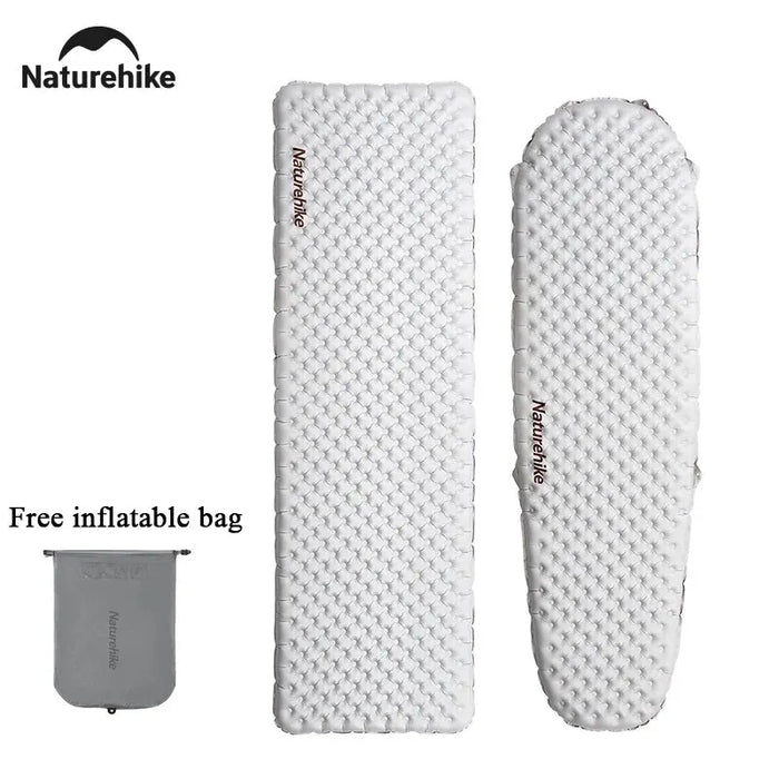 Naturehike Camping Air Mattress 5.8 High R Value Ultralight Warm Air Bed Outdoor 4 Season Folding Portable Inflatable Mattress