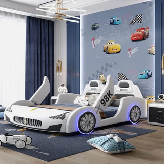 The product can be customized. Mi Ya children's bed boy car bed 1.2m multifunctional boy cartoon creative