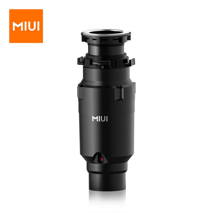 MIUI Continuous Feed Garbage Disposal with Sound Reduction,1/2 HP Stainless Steel Food Waste Grinding System,Power Cord Included