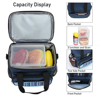 DENUONISS Men/Women Cooler Bag With Shoulder Strap Leakproof Thermal Refrigerator Bag Sac Isotherme Summer Beach Beer Bag