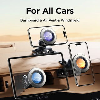Joyroom Car Phone Holder Magnetic Mount Universal Air Vent & Dashboard Smartphone Stand Bracket Cell GPS Support in Car