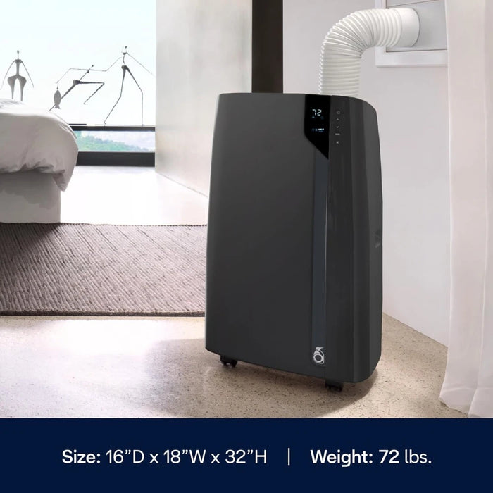 Portable Air Conditioner,For Rooms Up to 500 sq.Cooling, Dehumidifying & Fan Modes - Easy to Use - Washable Filter Included