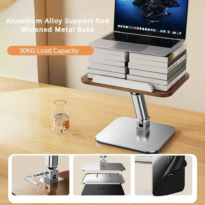 Eary Reading Stand 23-31cm Height Adjustable Tablet Stand Holder Desktop IPad Stand 180° Angle Adjustable Book Bracket