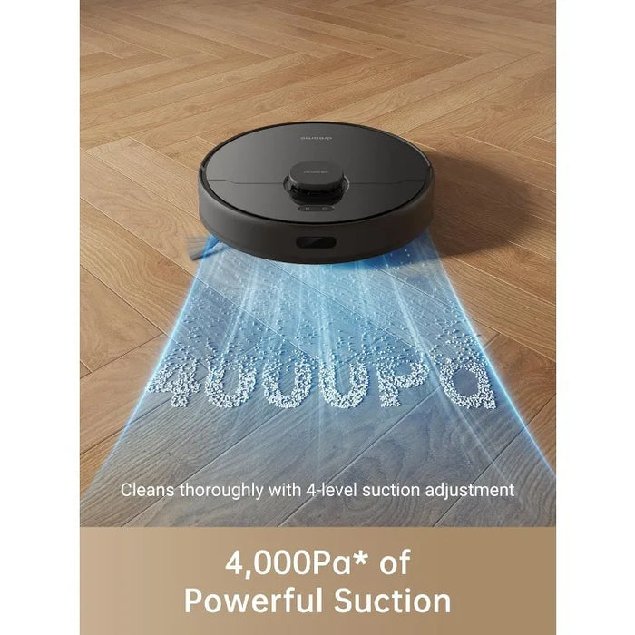 D9 Max Robot Vacuum and Mop Combo, LiDAR Navigation, 4000Pa Strong Suction Power, 180mins Runtime, 2-in-1 Sweep and Mop