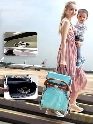 EU Ready Stock Babyfond 5.8 kg Light Stroller High Landscape Carriage Portable Umbrella Baby Stroller Newborn Travel Pram