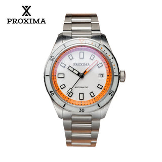 Proxima PX1703 Luxury Diver Watch Business Waterproof Male Clock PT5000 Men Watches Stainless Steel Sapphire Bezel BGW9 Luminous