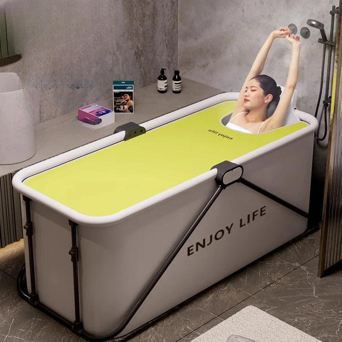 Modern Bathtub Collapsible Bucket Portable Water Large Foot Bath Body Wash Tub Banheira De Gelo Home Folding Fomentation Machine