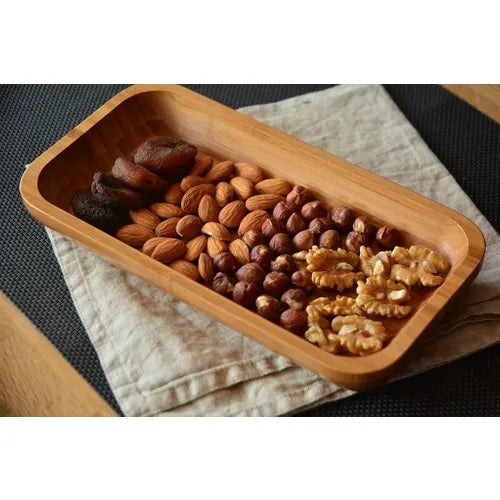 Bambum Lateria-Confectionary 25 Cm nuts pistachio nuts cheese plate wood stylish natural kitchen use