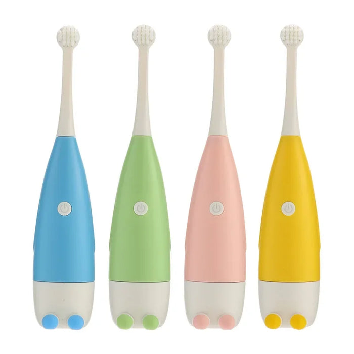 New Design Eco-friendly Cartoons Lovely Children Smart Tooth Brush Electric Toothbrush For Kids